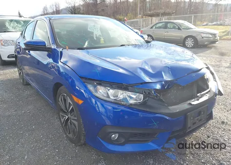 2018 Honda Civic Ex-T from USA, damaged, VIN JHMFC1F30JX025531